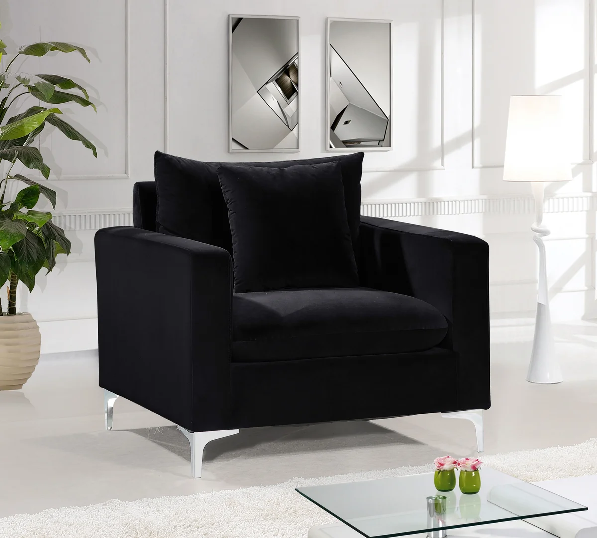 Naomi - Chair - Black