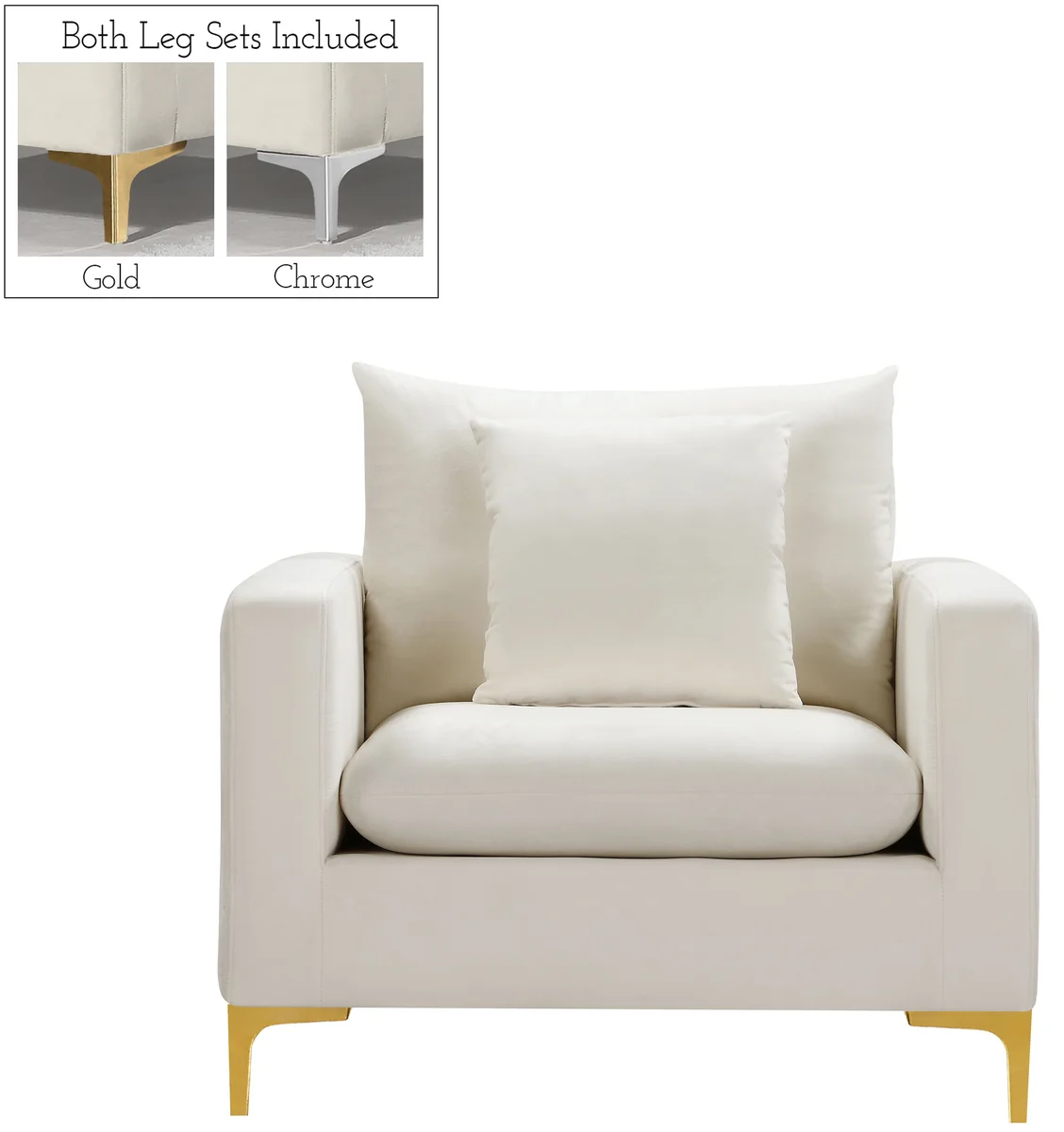 Naomi - Chair - Cream