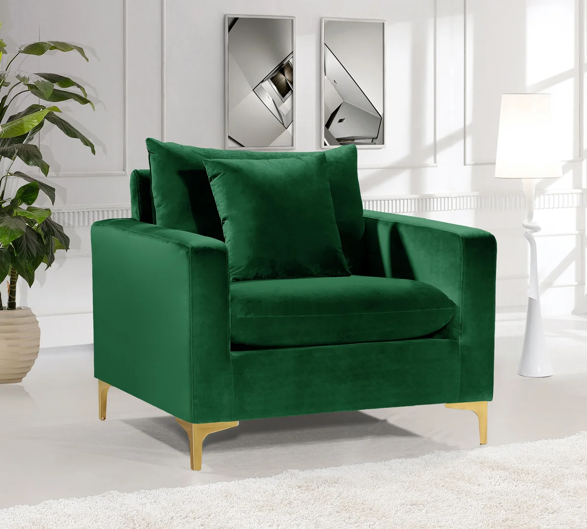Naomi - Chair - Green