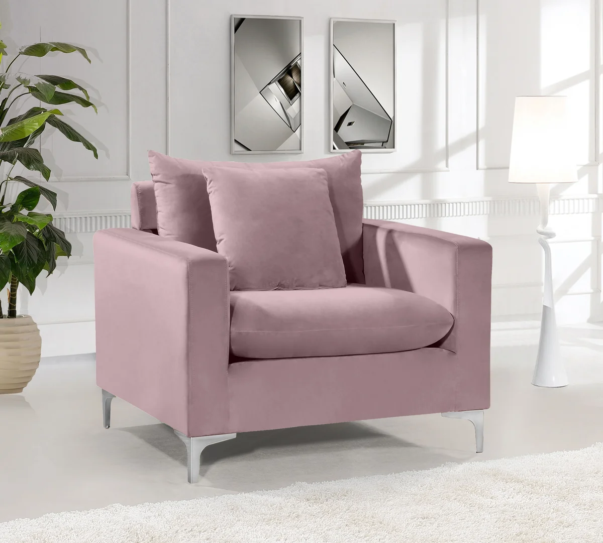 Naomi - Chair - Pink