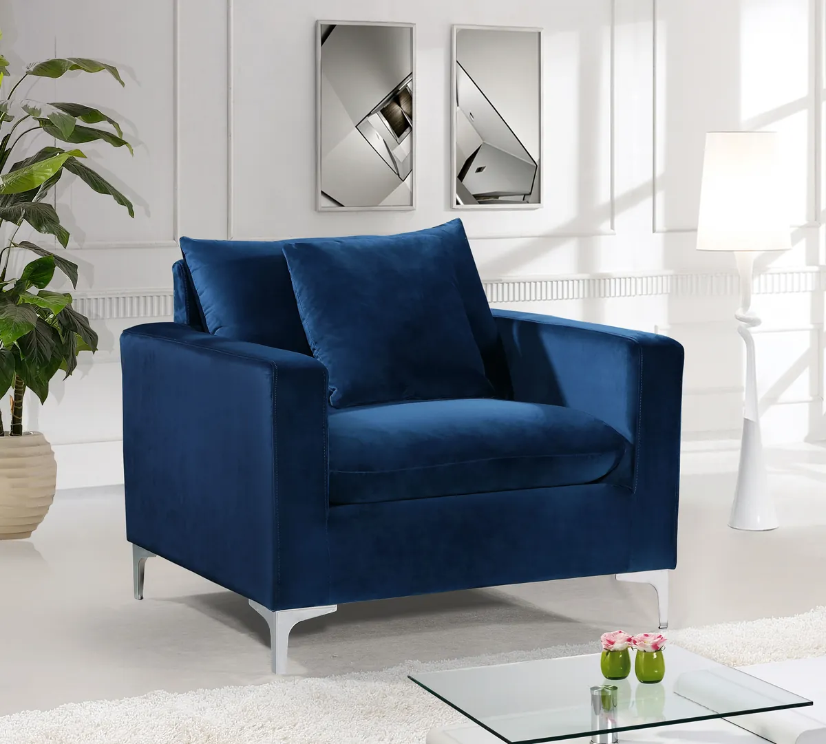 Naomi - Chair - Navy
