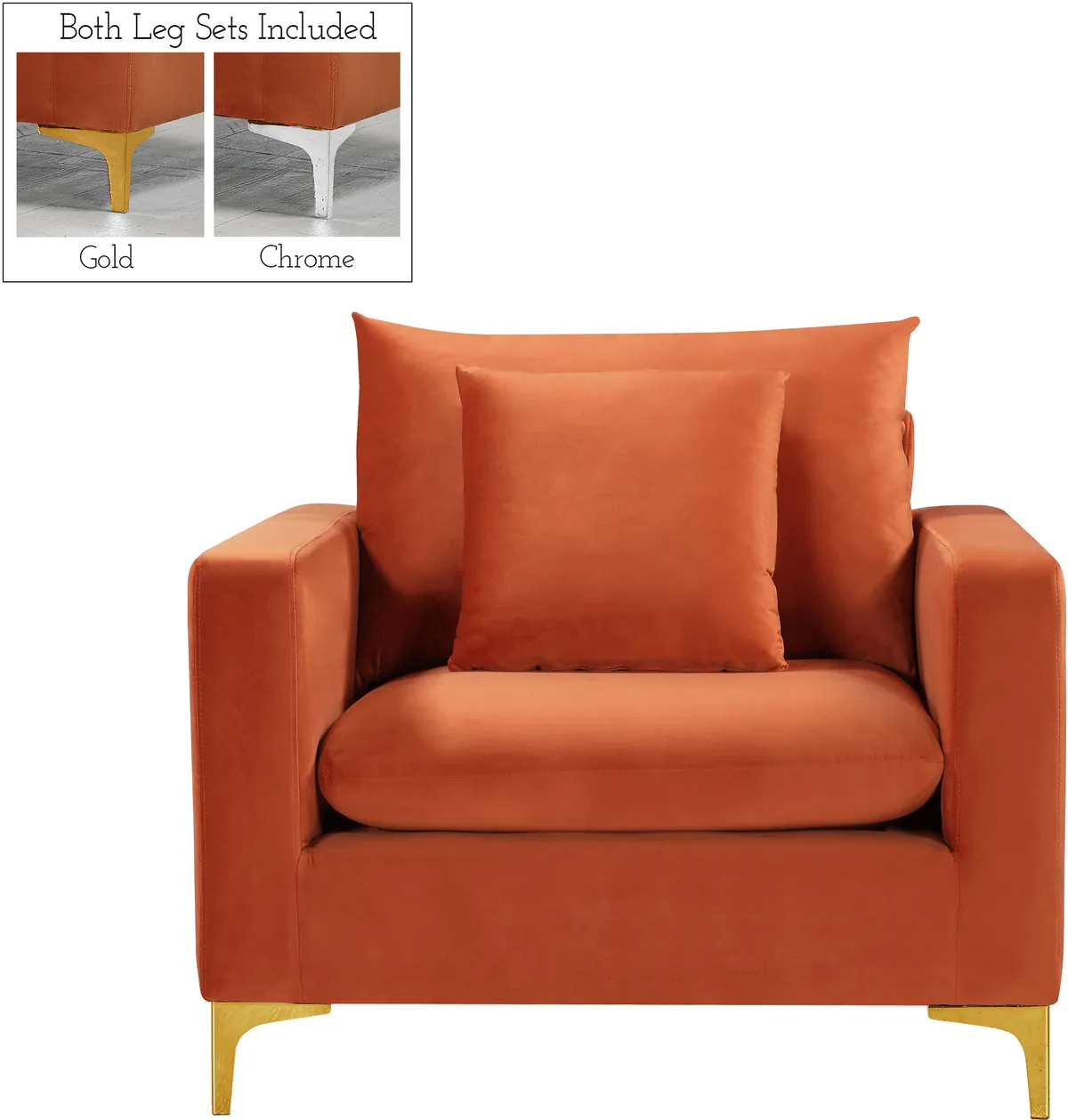 Naomi - Chair - Cognac