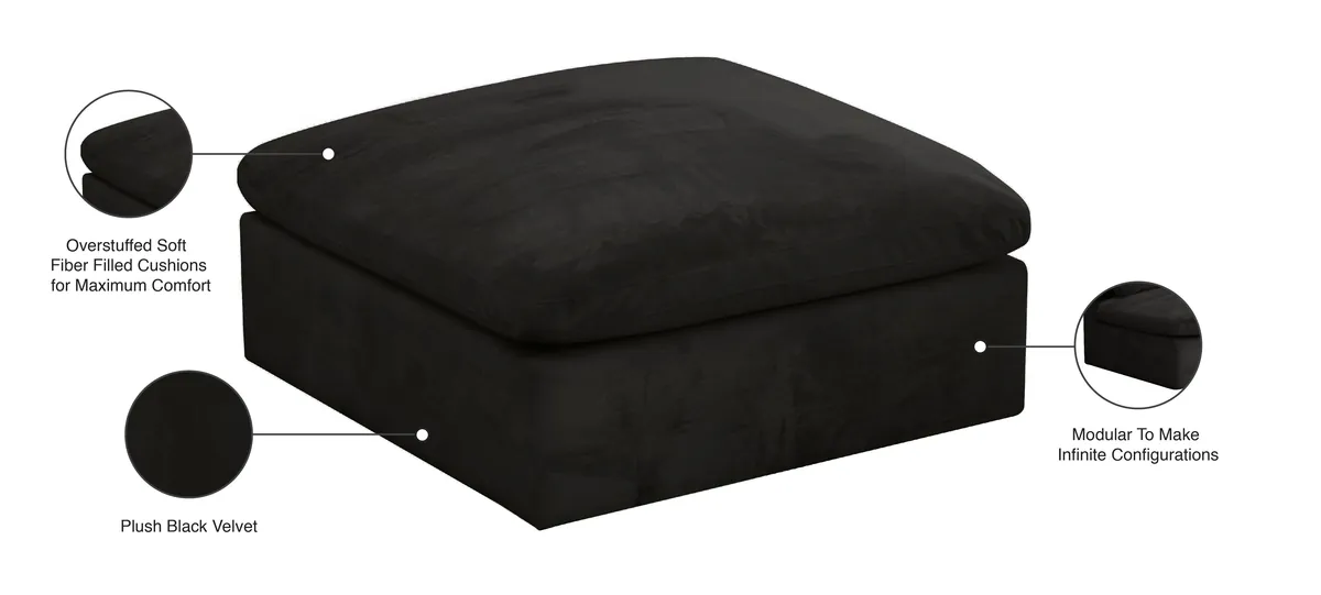Cozy - Ottoman - Black
