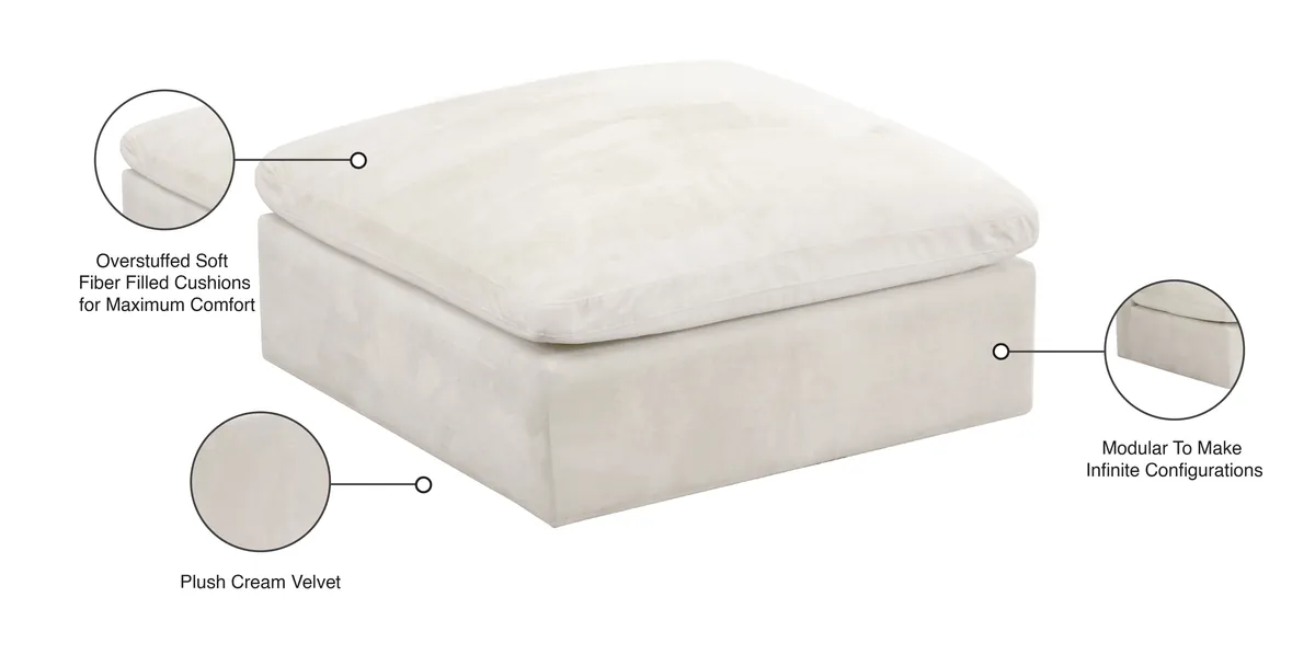 Cozy - Ottoman - Cream