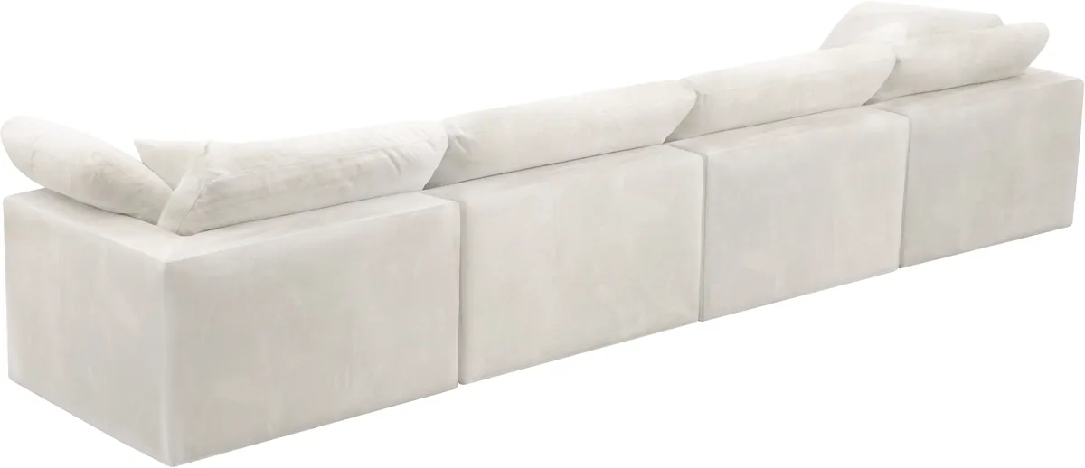 Cozy - Modular 4 Seat Sofa - Cream