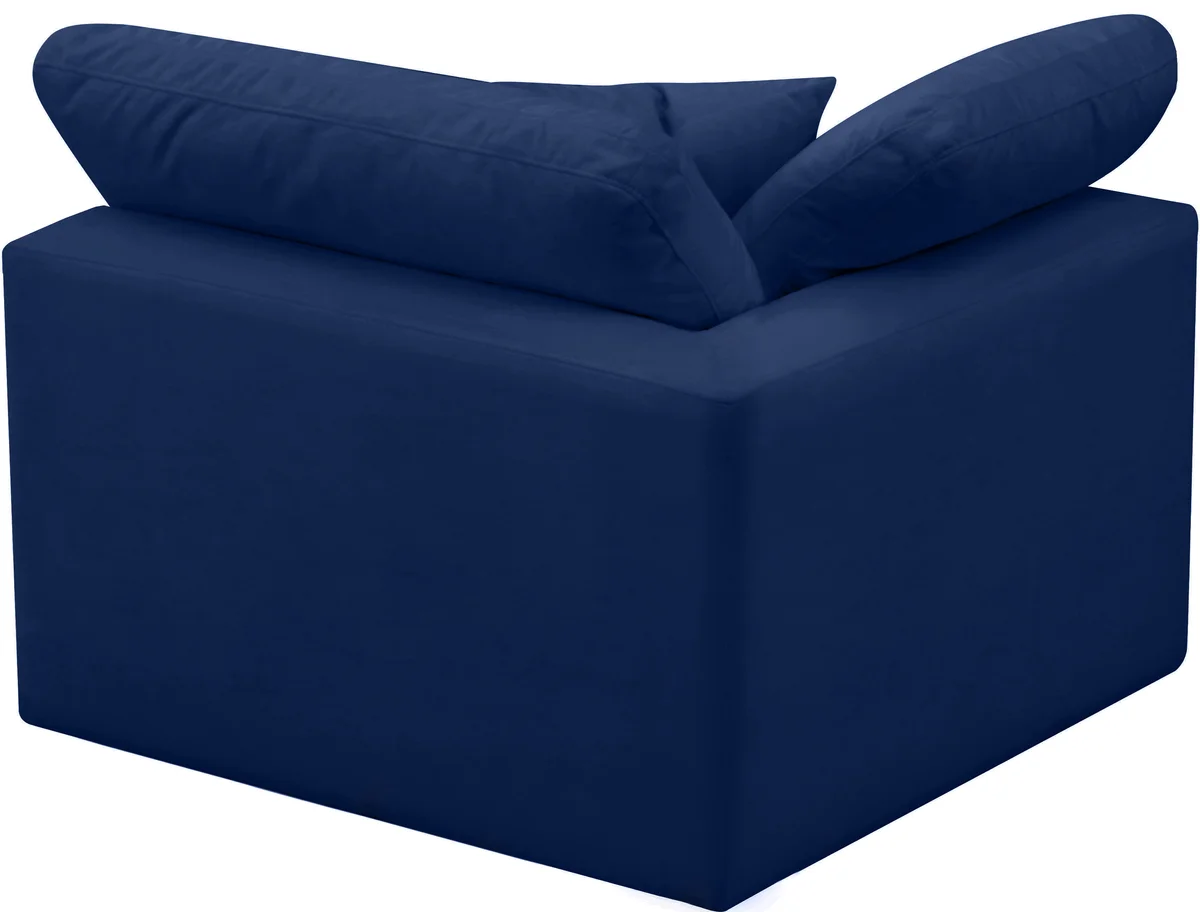 Cozy - Corner Chair - Navy