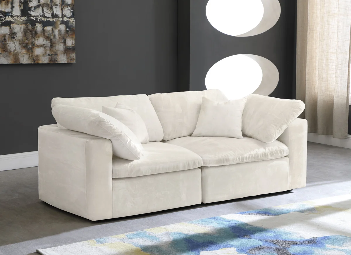 Cozy - Modular 2 Seat Sofa - Beige - View 2