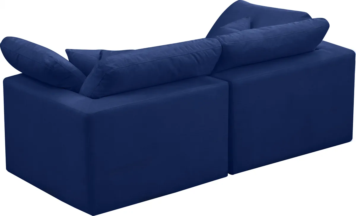 Cozy - Modular 2 Seat Sofa - Navy