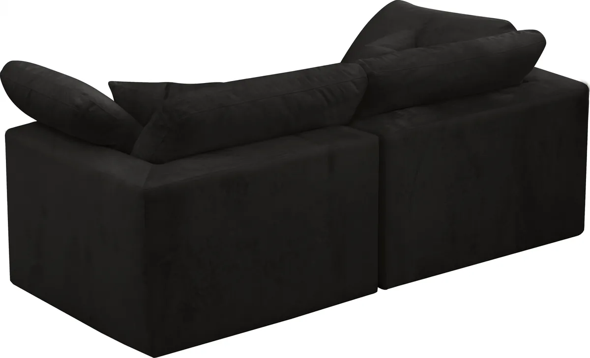 Cozy - Modular 2 Seat Sofa - Black