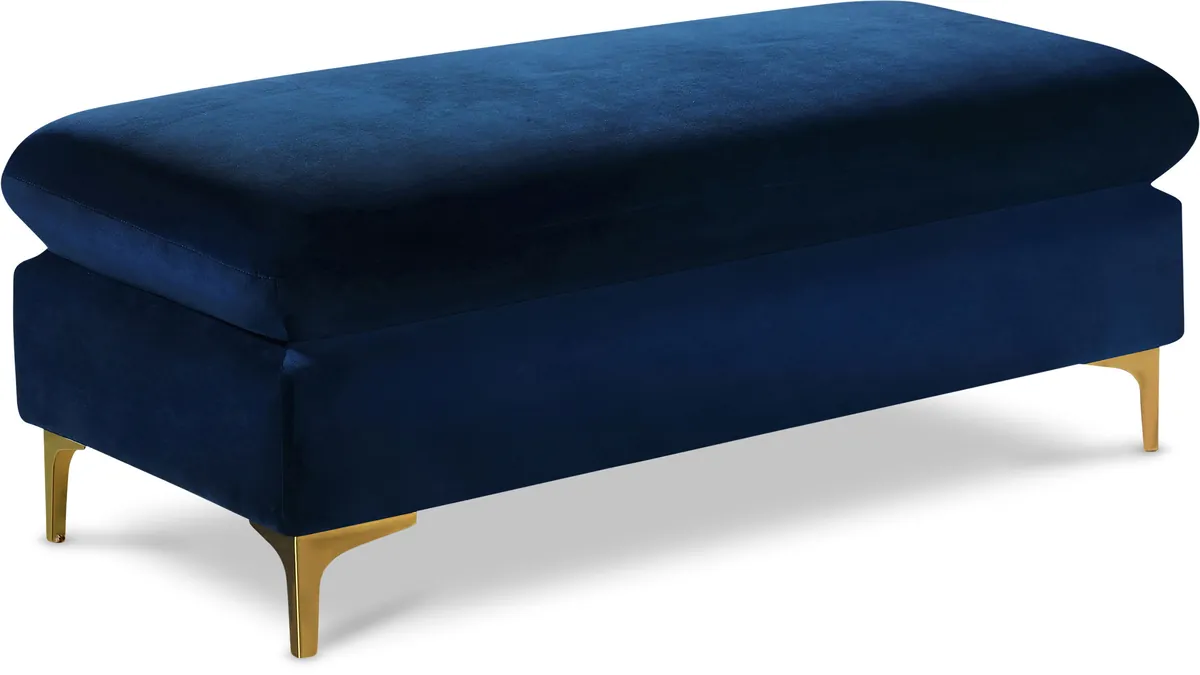 Naomi - Ottoman - Navy