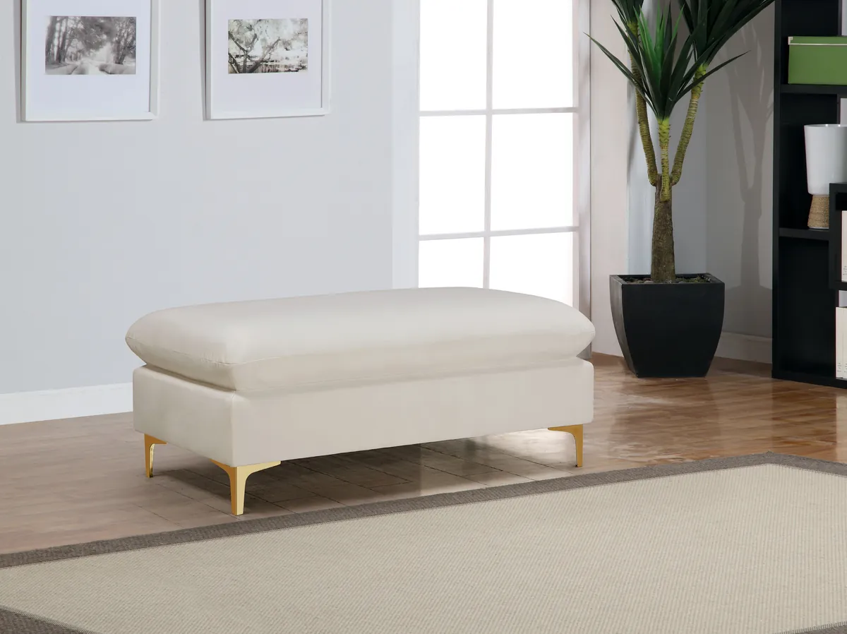 Naomi - Ottoman - Cream
