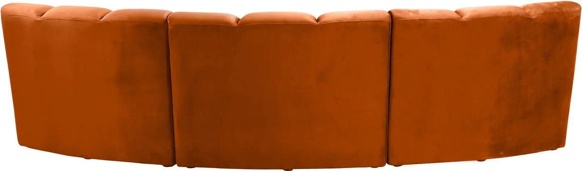 Infinity - 3 Piece Modular Sectional - Cognac