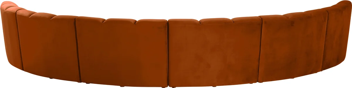 Infinity - 6 Piece Modular Sectional - Cognac