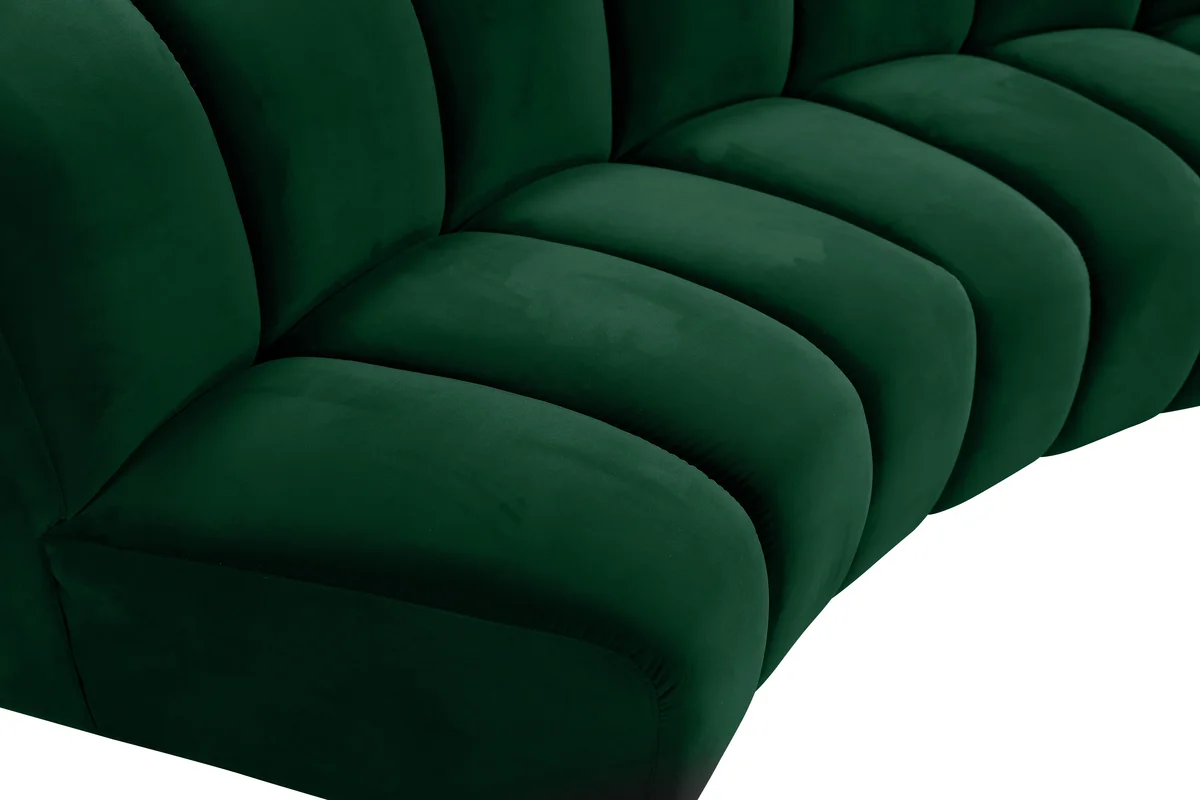 Infinity - 6 Piece Modular Sectional - Fabric - Green