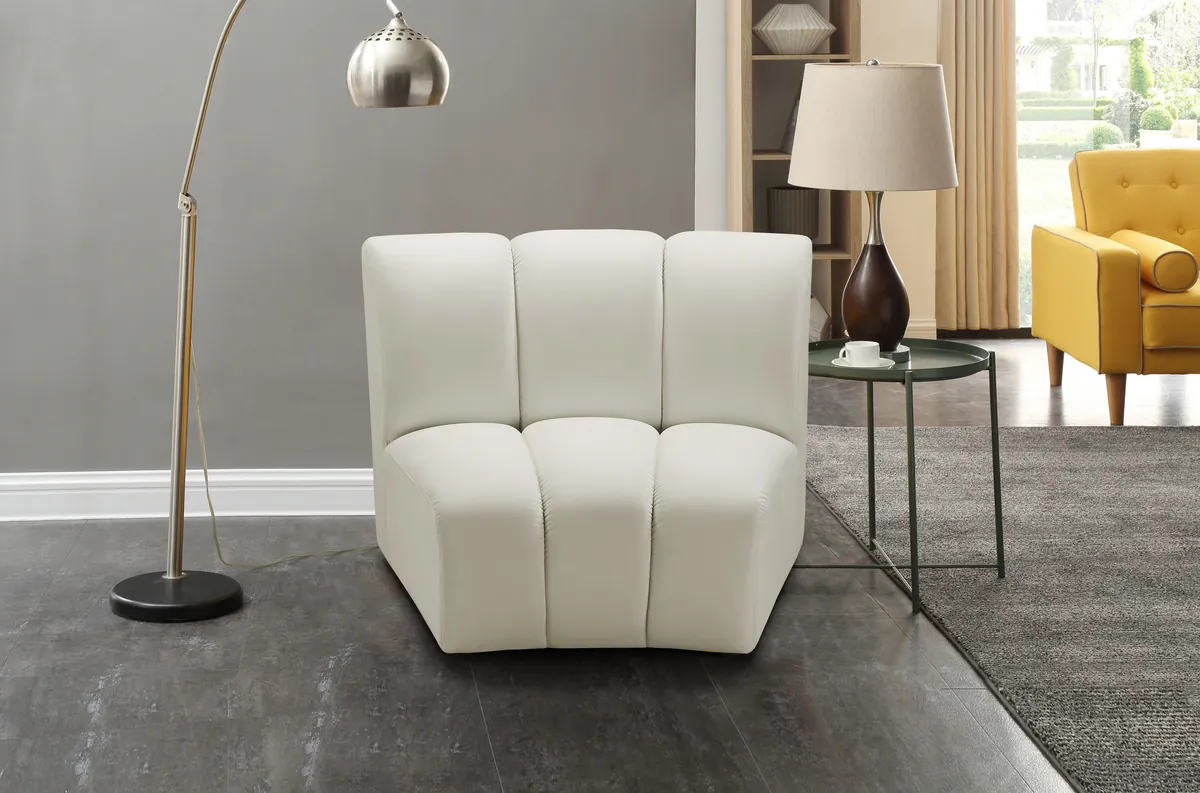 Infinity - Modular Chair - Fabric - Cream - View 2