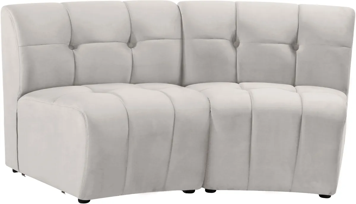 Limitless - 2 Piece Modular Sectional - Cream