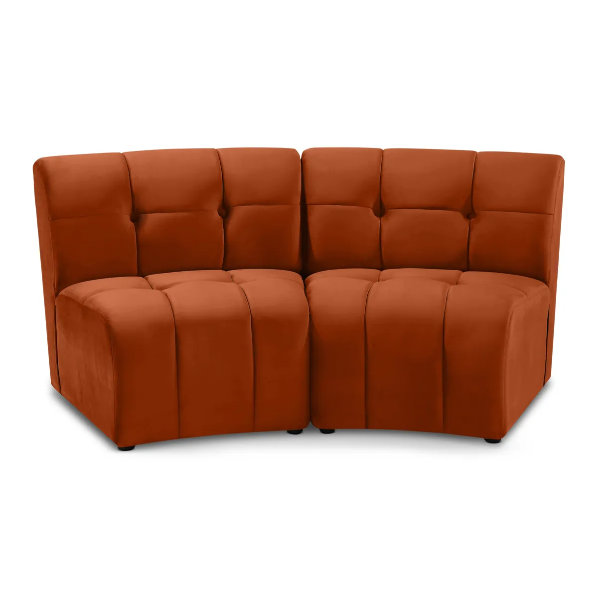 Limitless - 2 Piece Modular Sectional - Cognac