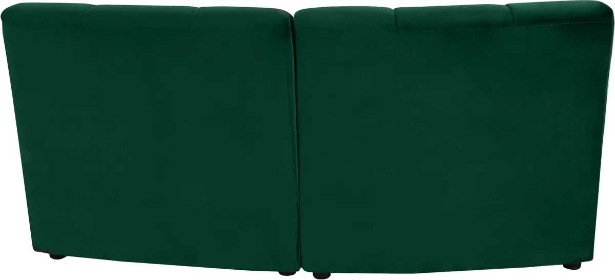 Limitless - 2 Piece Modular Sectional - Green