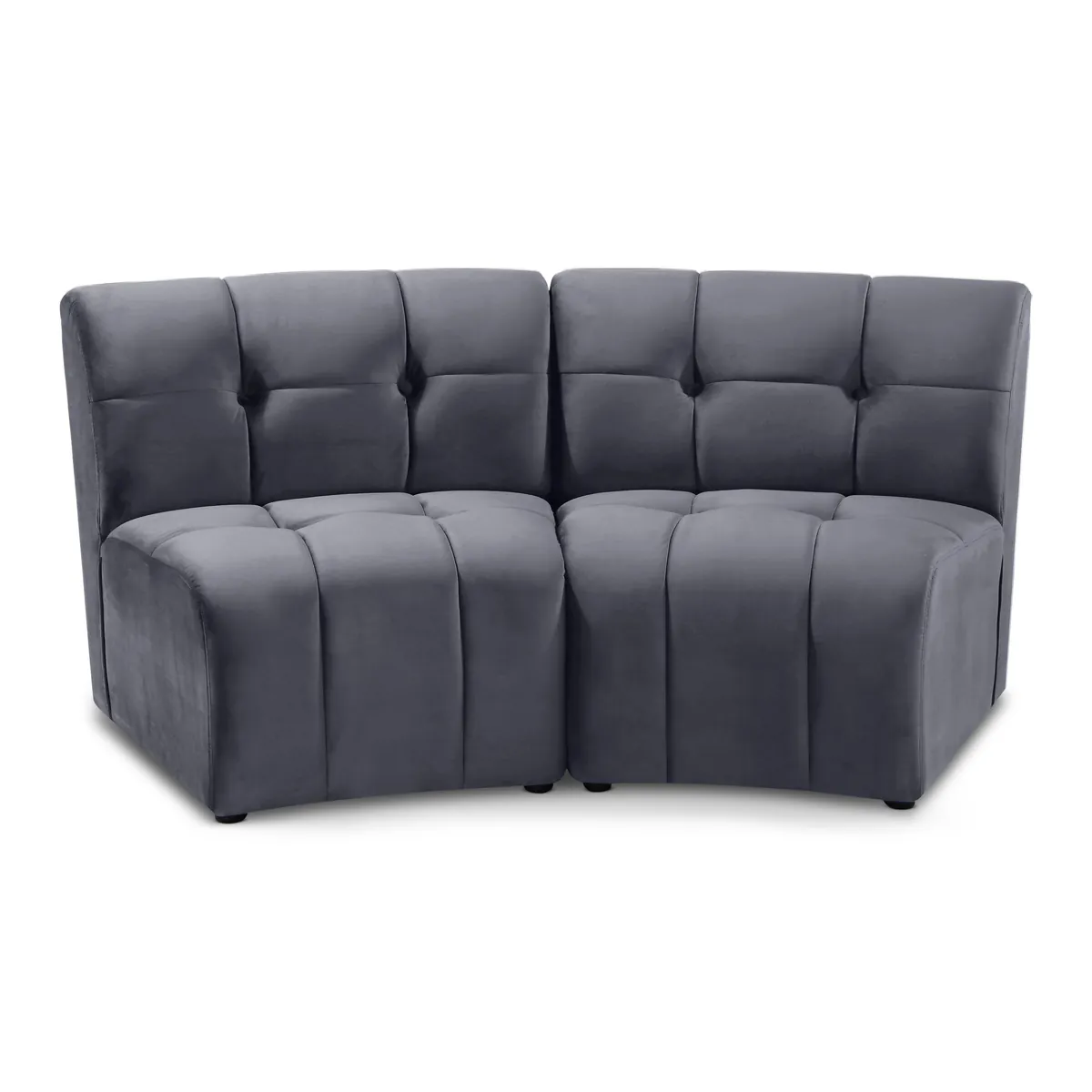 Limitless - 2 Piece Modular Sectional - Gray