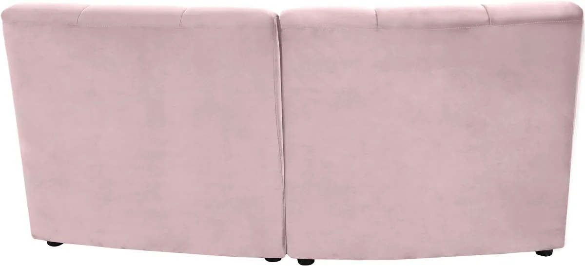 Limitless - 2 Piece Modular Sectional - Pink