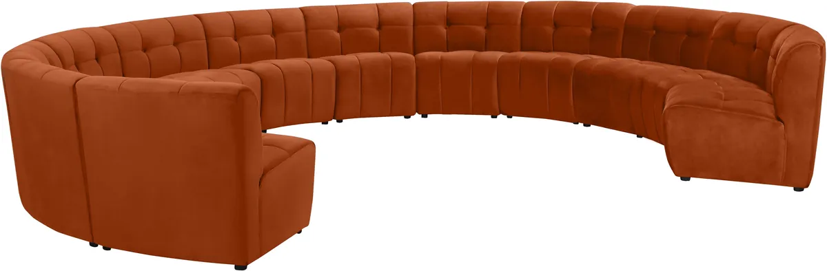 Limitless - 12 Piece Modular Sectional - Cognac