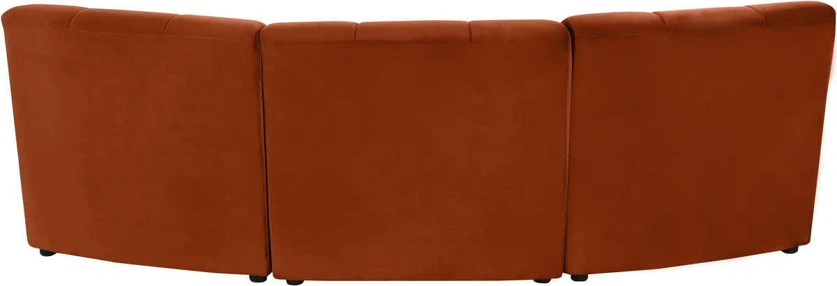 Limitless - 3 Piece Modular Sectional - Cognac