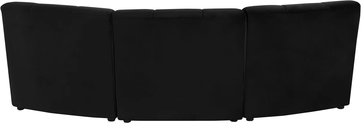Limitless - 3 Piece Modular Sectional - Black