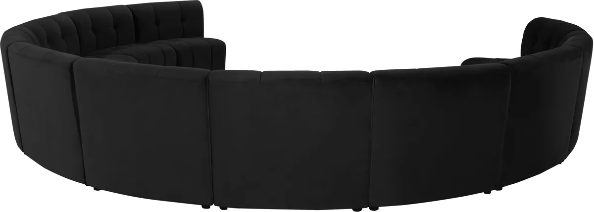 Limitless - 11 Piece Modular Sectional - Black