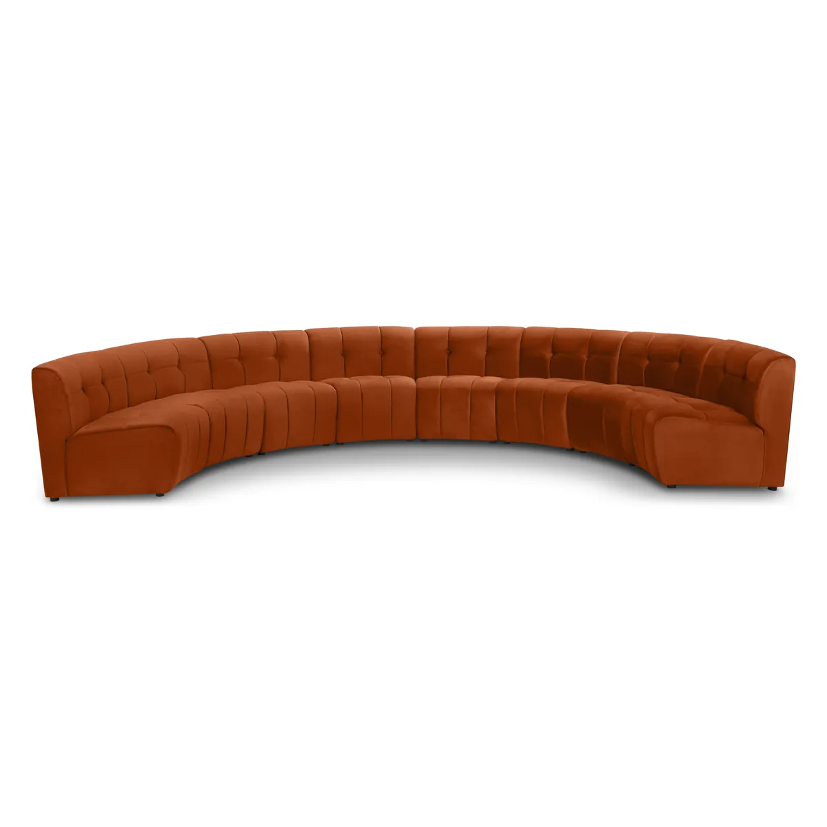Limitless - 8 Piece Modular Sectional - Cognac