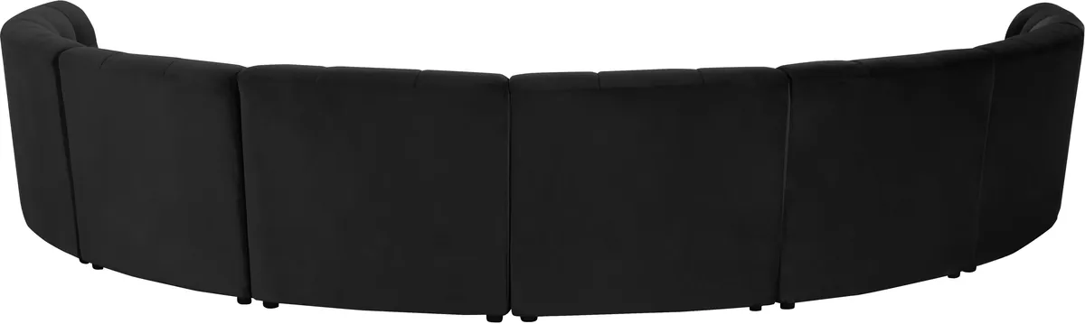Limitless - 8 Piece Modular Sectional - Black