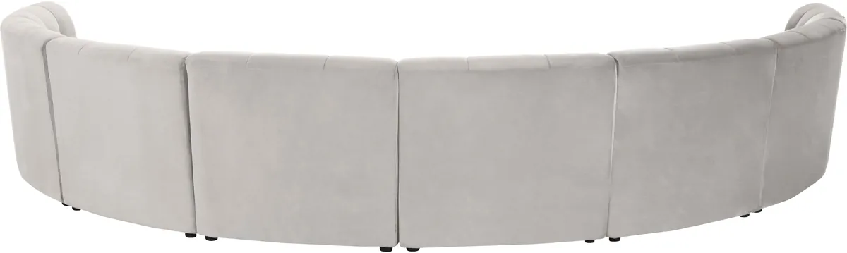 Limitless - 8 Piece Modular Sectional - Cream