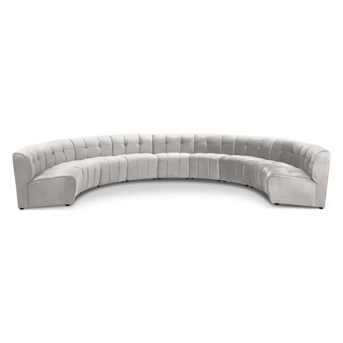 Limitless - 9 Piece Modular Sectional - Cream