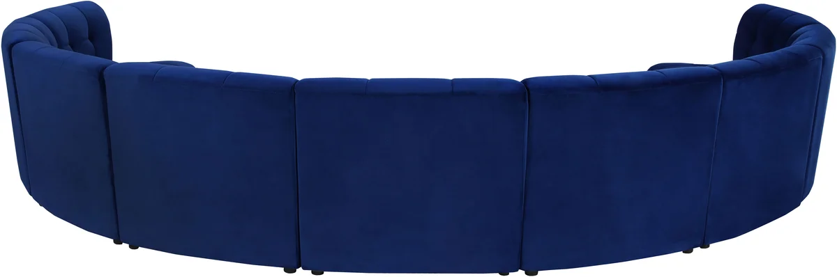 Limitless - 9 Piece Modular Sectional - Navy