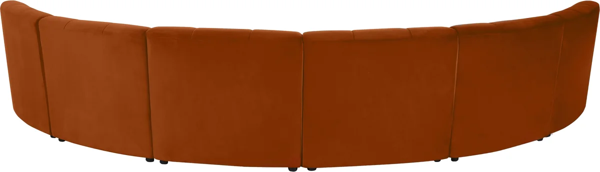 Limitless - 6 Piece Modular Sectional - Cognac
