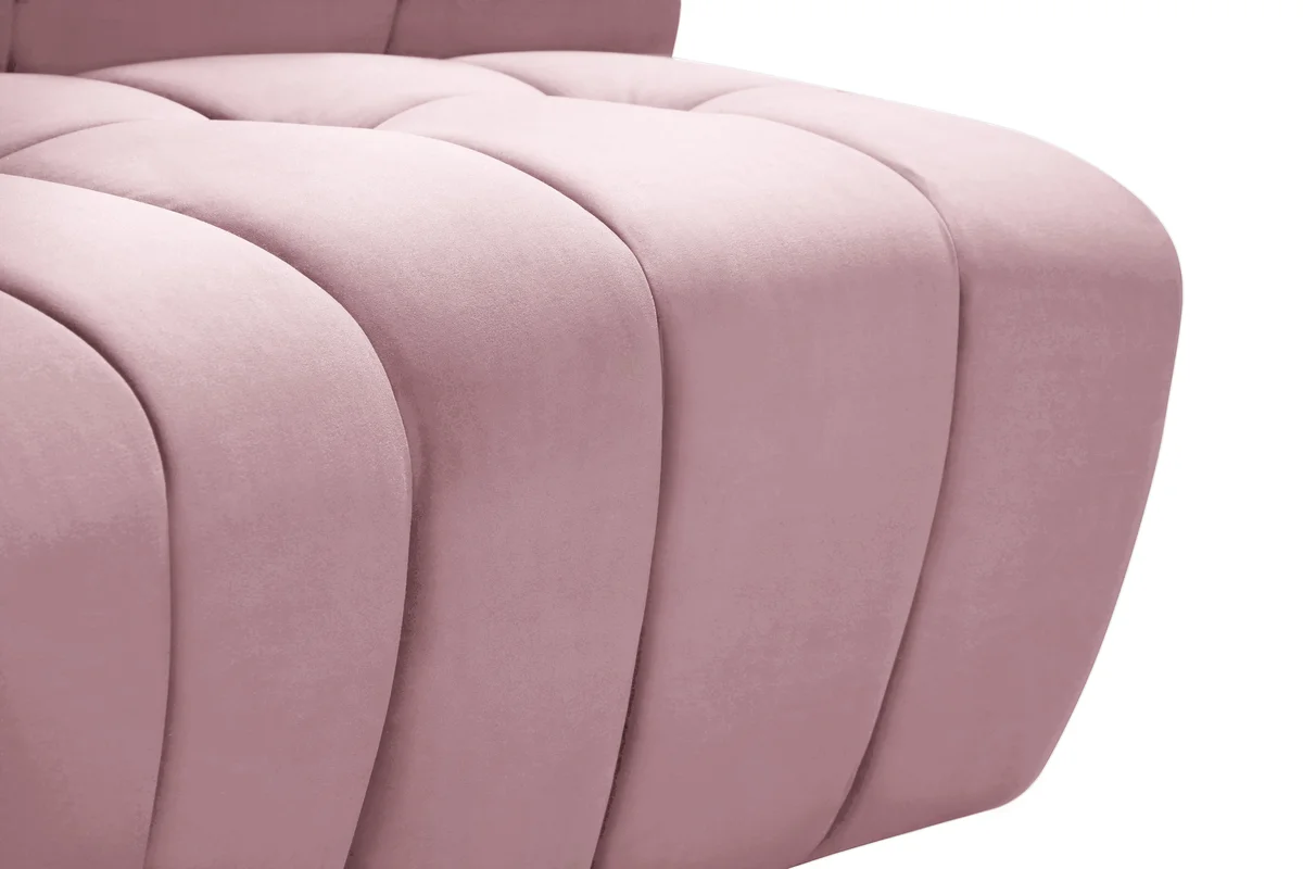 Limitless - 6 Piece Modular Sectional - Pink