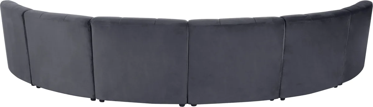 Limitless - 6 Piece Modular Sectional - Gray
