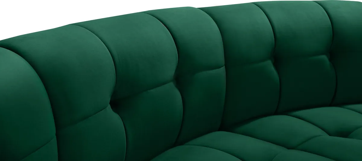 Limitless - 15 Piece Modular Sectional - Green