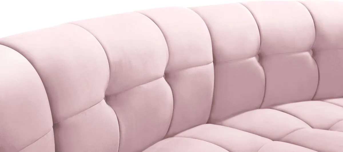 Limitless - 15 Piece Modular Sectional - Pink