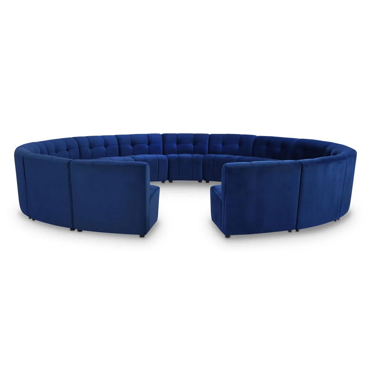 Limitless - 15 Piece Modular Sectional - Navy