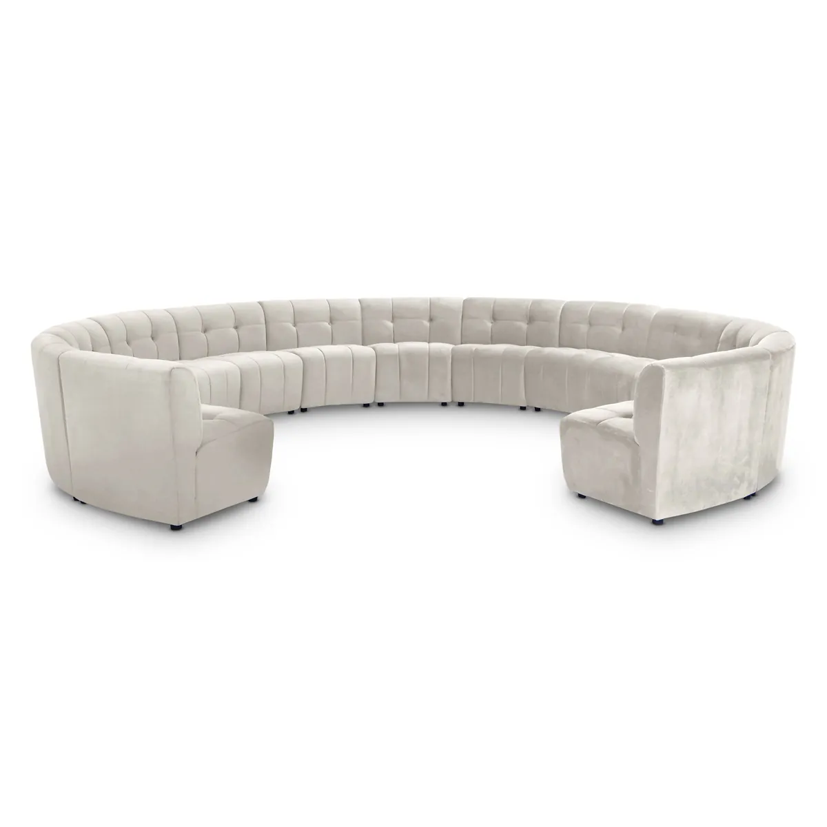 Limitless - 13 Piece Modular Sectional - Cream