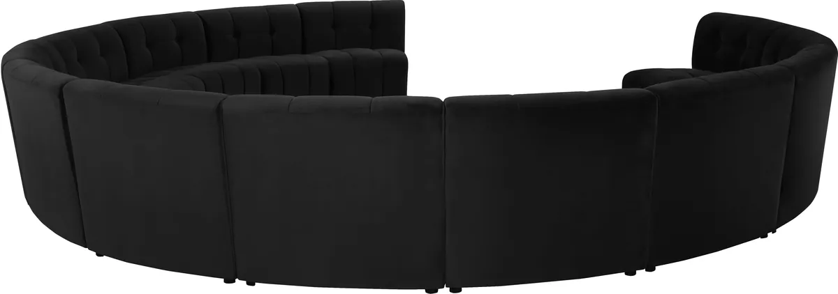 Limitless - 13 Piece Modular Sectional - Black