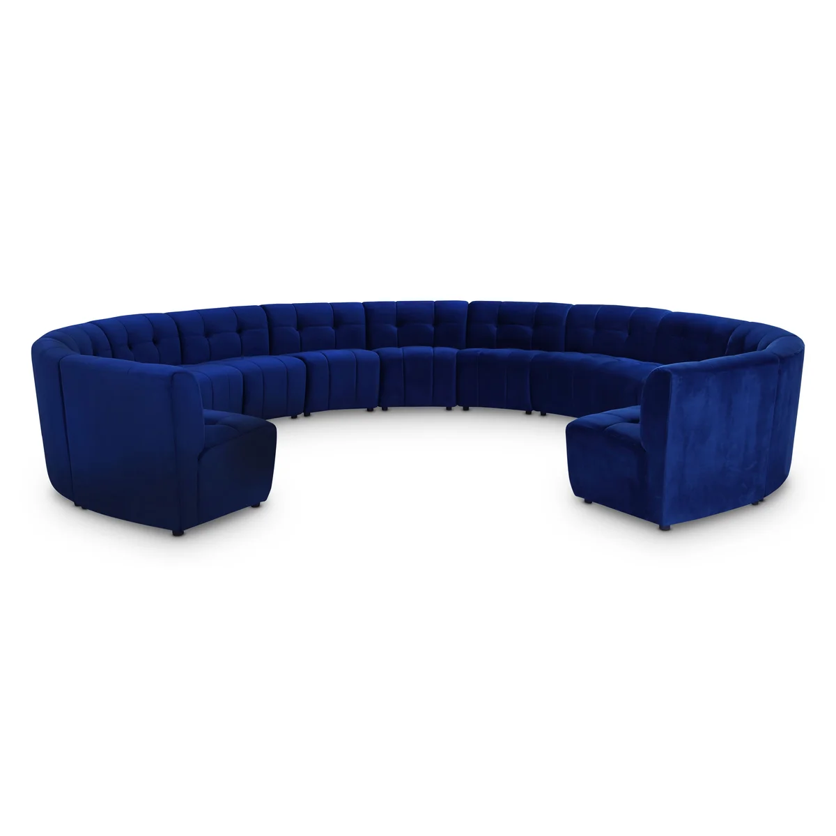 Limitless - 13 Piece Modular Sectional - Navy