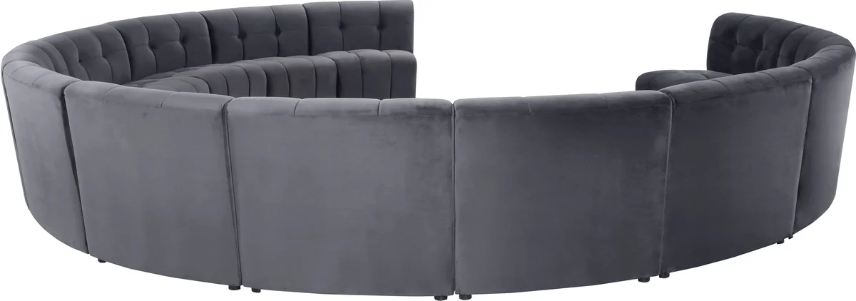 Limitless - 13 Piece Modular Sectional - Gray