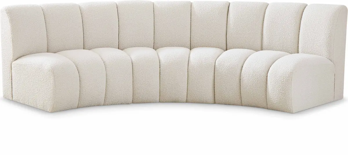Infinity - 3 Piece Modular Sectional - Cream