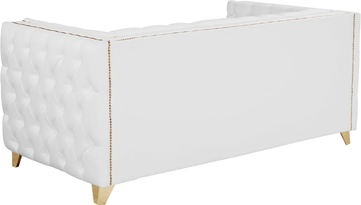Michelle - Loveseat - White