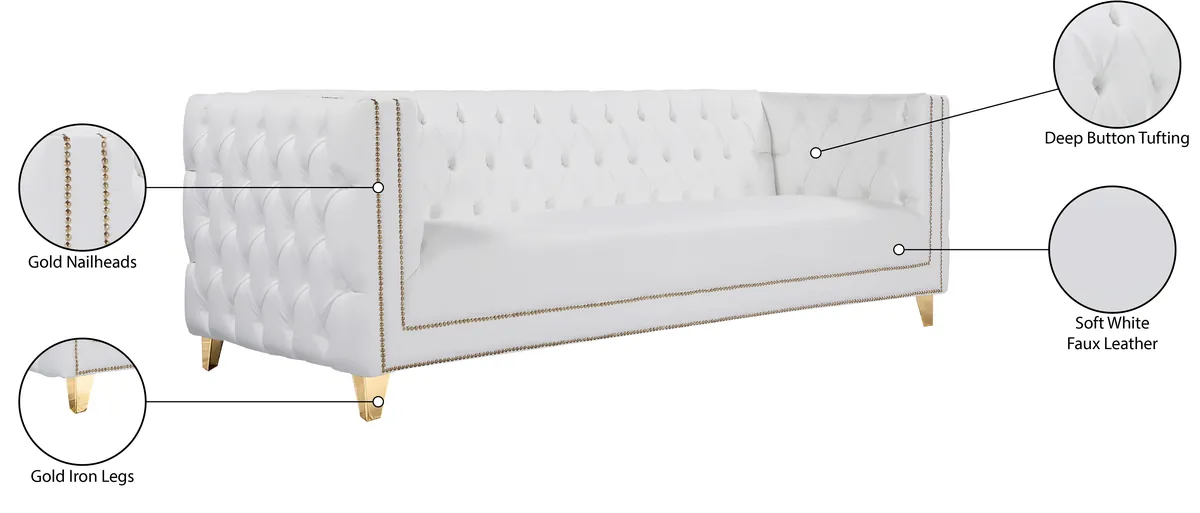 Michelle - Sofa - White