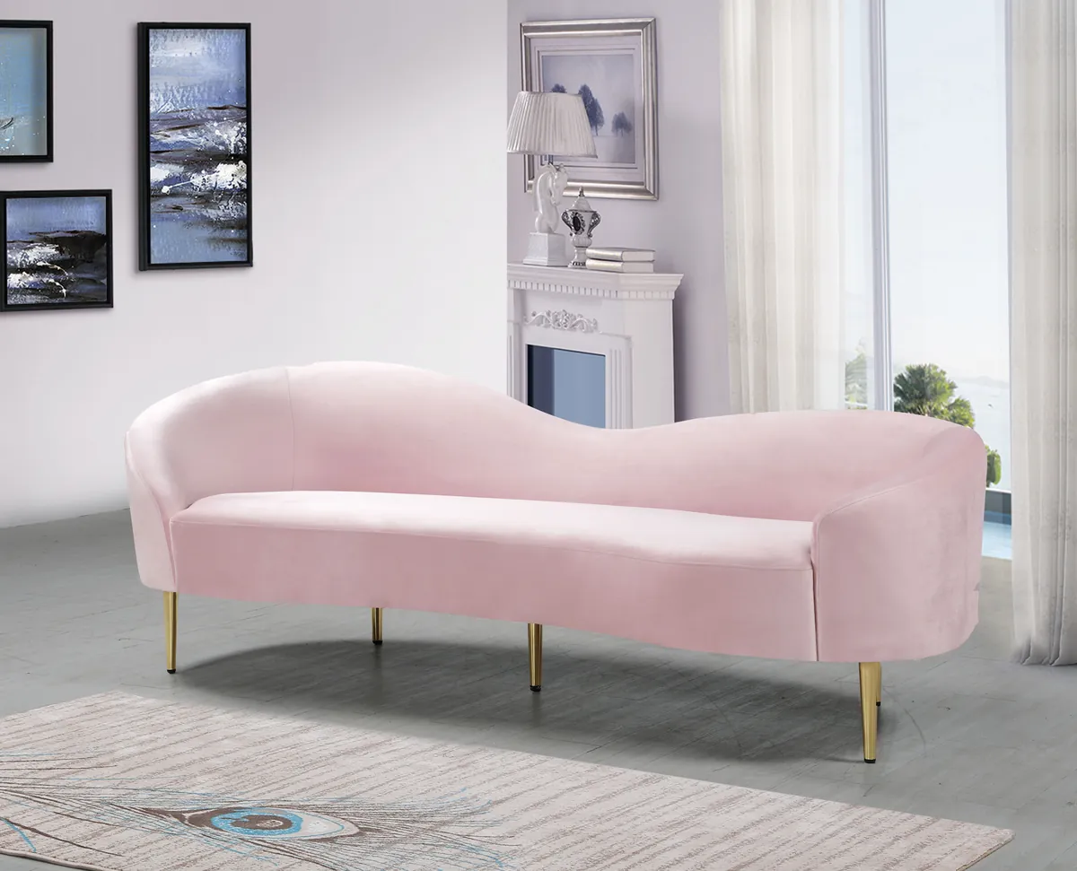Ritz - Sofa - Pink