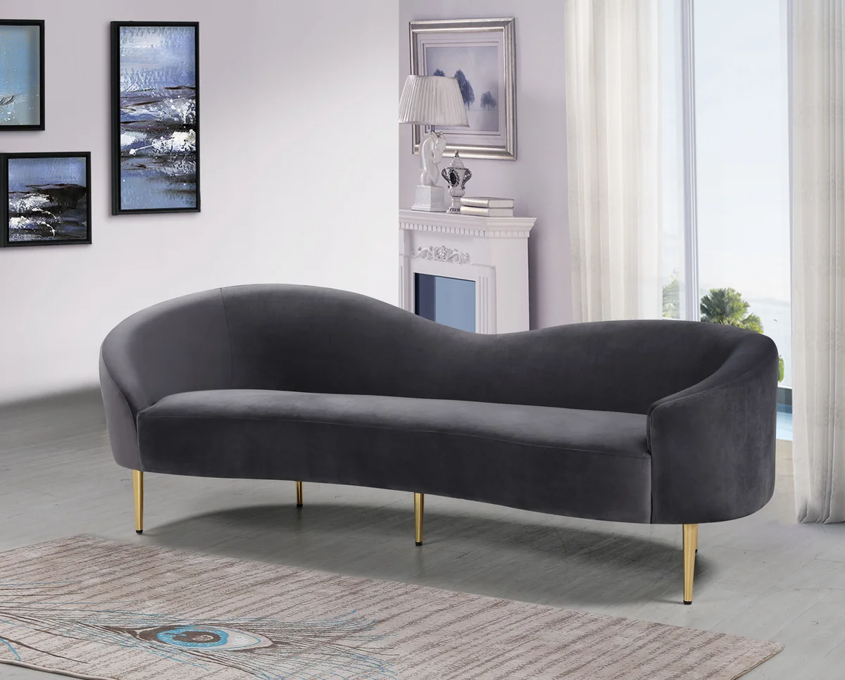 Ritz - Sofa - Gray - View 2