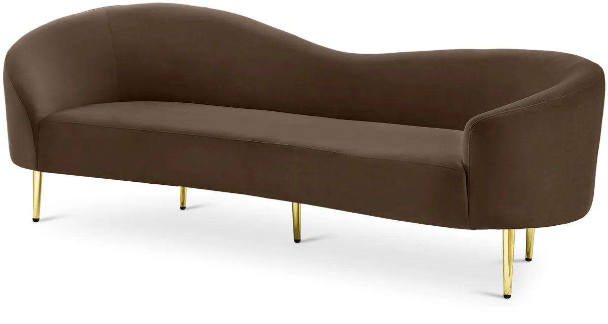 Ritz - Sofa - Brown