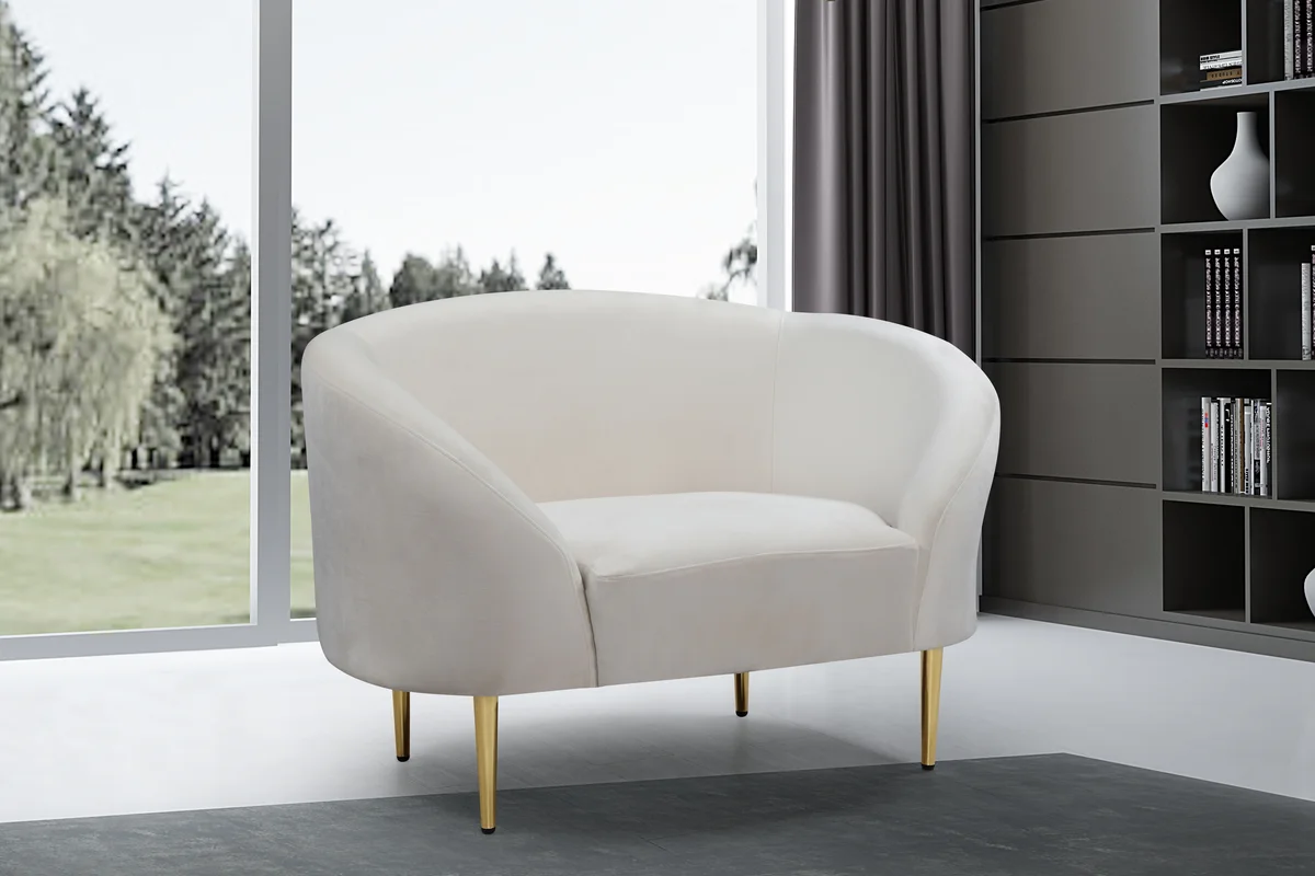 Ritz - Chair - Cream - View 2